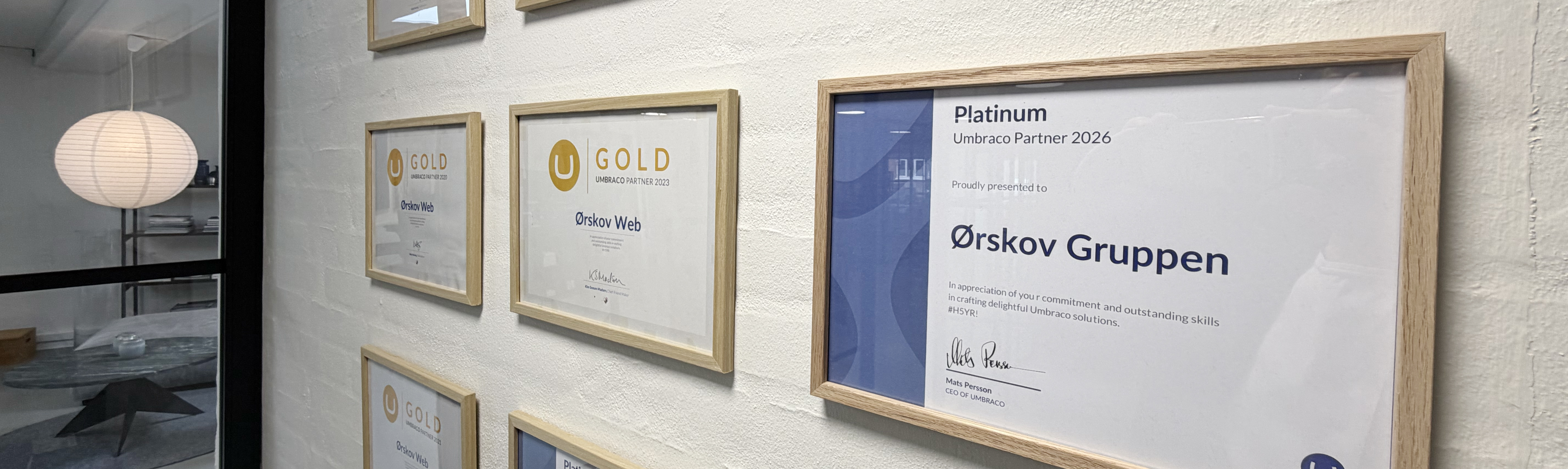 Ørskovgruppen er Umbraco Platinum Partner