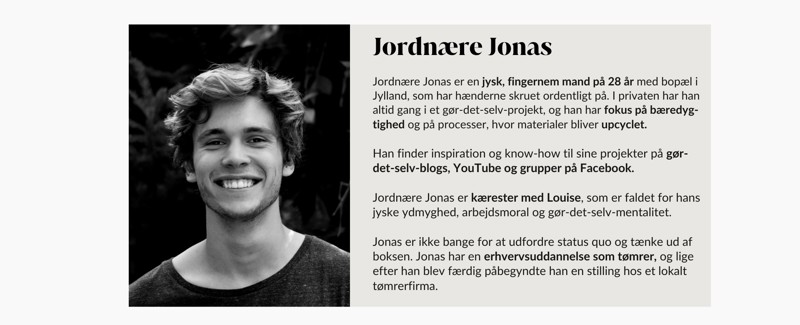 Brug brugerundersøgelser til at sætte ansigt på målgruppen med en persona